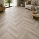 Vinilam Parquet Herringbone Дуб Грин Грей, за м2