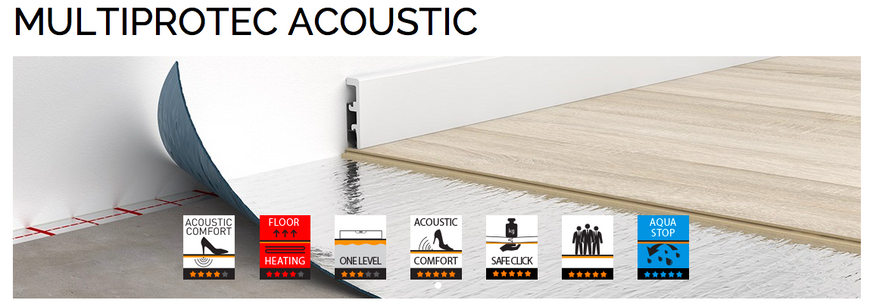 Підкладка Arbiton Multiprotec Acoustic, 8 м2