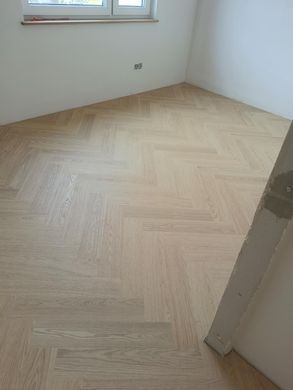 Barlinek Next Step Herringbone 5+1 Cream Oak, за м2