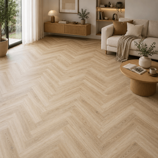 Vinilam Parquet Herringbone Дуб Баррік, за м2