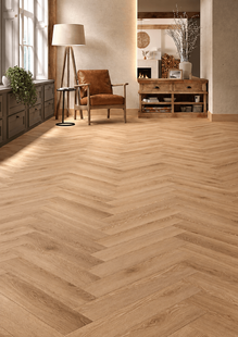 Alsafloor Allure Herringbone 452 Дуб Медовий, за м2