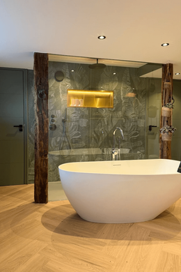 Стеновая панель SPC Rocko Wall Tiles Silver Sage R163