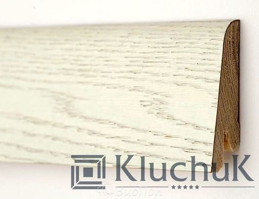 Плінтус шпонований Рустік Kluchuk 80 мм, В асортименті