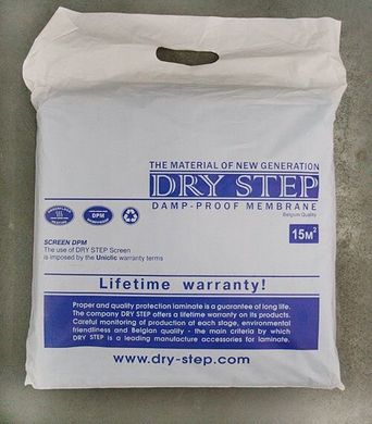 Гидроизоляционная мембрана Dry Step 15 м2, 15 м2