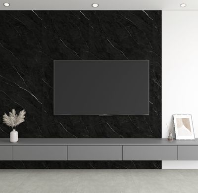 Стеновая панель SPC StoneX Мрамор Черный