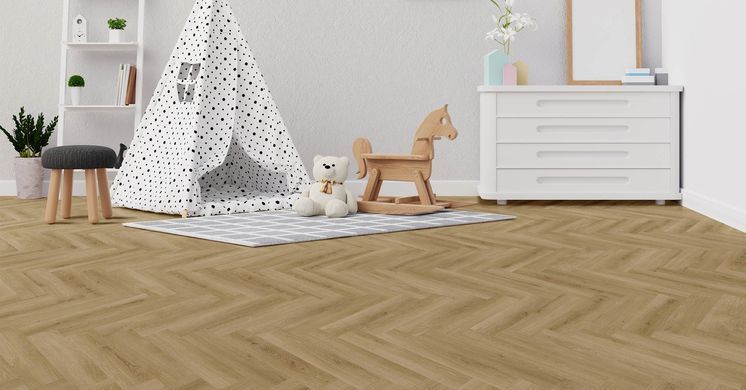 Novocore Eternal Gluedown Herringbone Harmony Oak, за м2