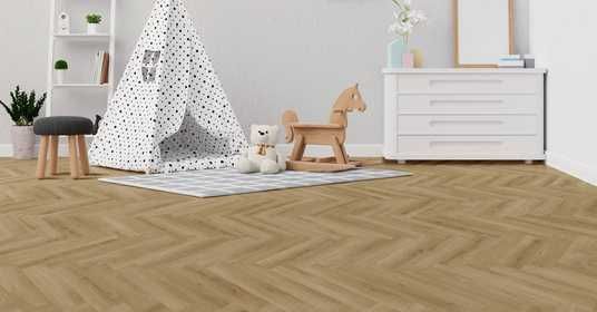 Вінілова підлога Novocore Eternal Herringbone Harmony Oak