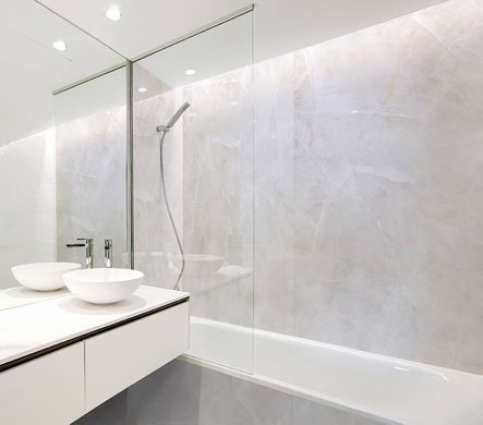 Стінова панель SPC Rocko Wall Tiles Ivory Onyx R196