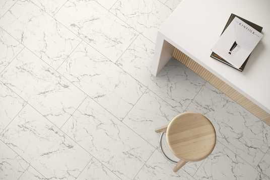 Виниловый пол Falquon The Floor Stone D2921 Carrara Marble