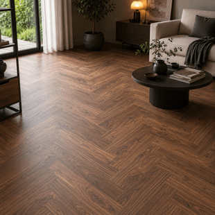 Vinilam Parquet Herringbone Американський Горіх, за м2