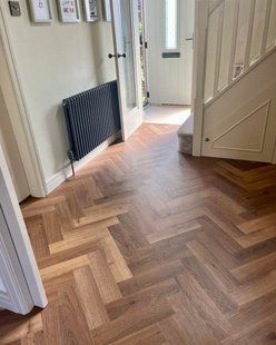 Invictus Maximus Herringbone DB Highland Oak Chocolate, за м2