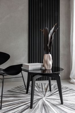 Стінова панель МДФ Marbet Design Woodline, Чорний мат
