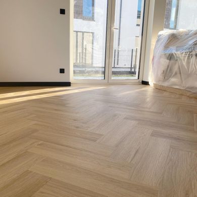 Arbiton Amaron Herringbone DB 158 Дуб Харлоу, за м2