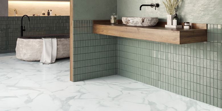 Invictus Primus Stone XL Pure Marble Snow, за м2